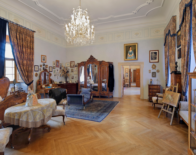 Ložnice hraběnky, zámek Mníšek pod Brdy | © Petr Kříž